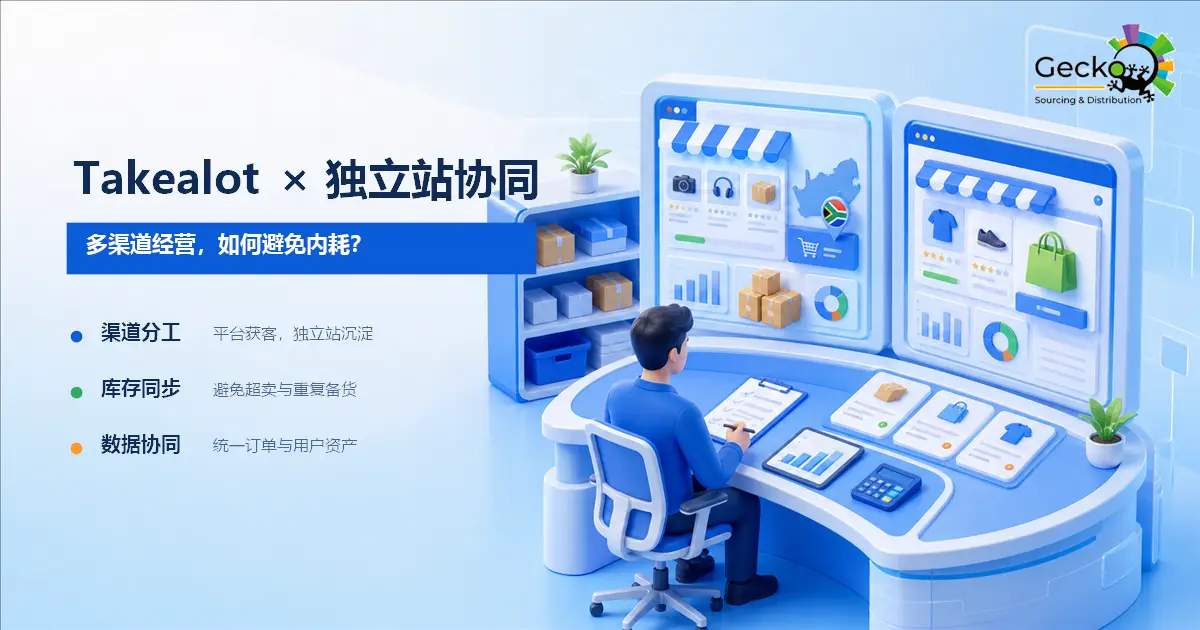 Takealot 与独立站的多渠道协同策略:如何不内耗地做多渠道?