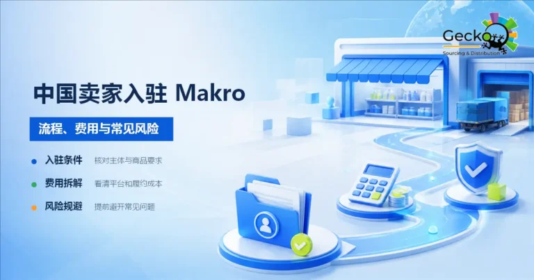 中国卖家如何入驻 Makro？终极指南（流程、费用、避坑全解析）