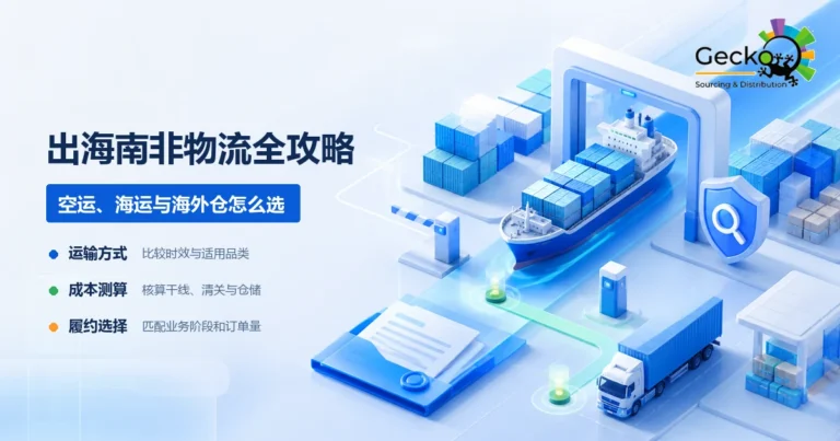 出海南非物流全攻略